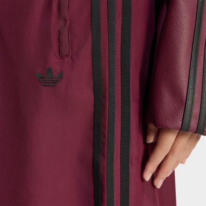 Women's adidas Originals Firebird Adilenium Woven Track Pants - Maroon/Black