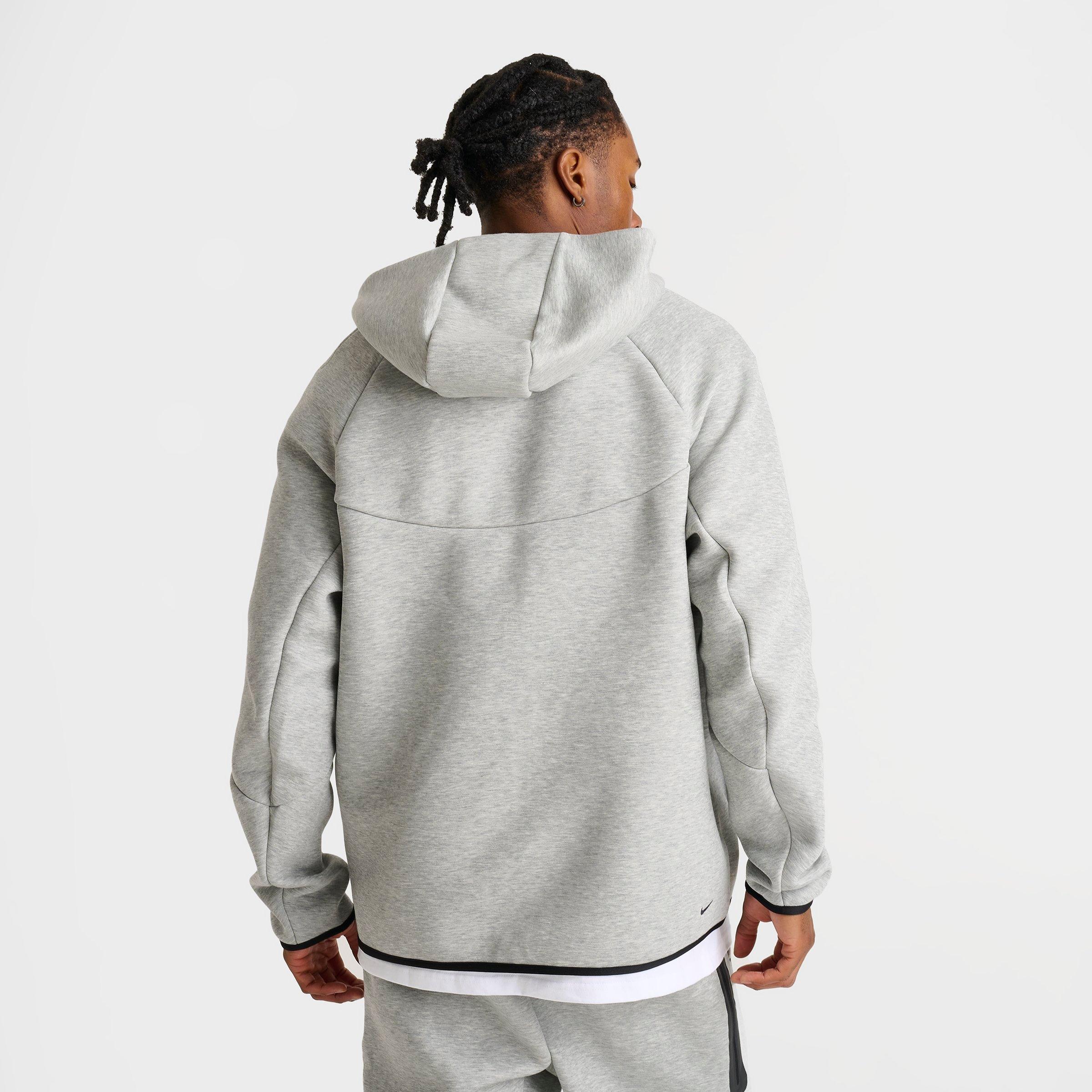 Men's Nithtke Tech Fleece Windrunner Full-Zip Hoodie - Part 1 - Dark Grey Heather/Black