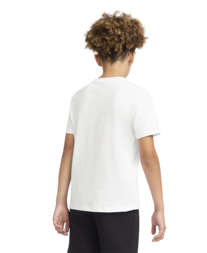 Jordan Boys' 8-20 Jumpman Swoosh Logo Crewneck T-Shirt - White