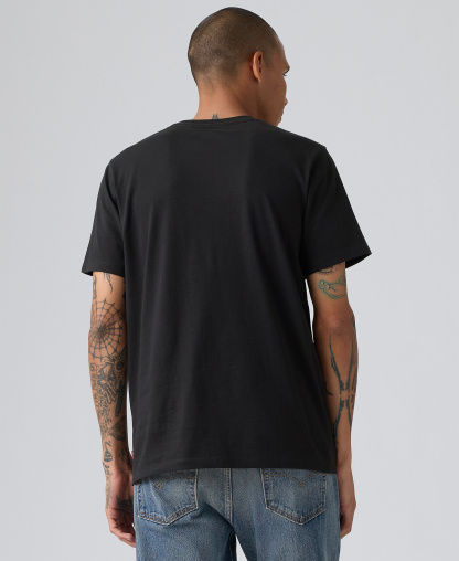 Levi's Men's Graphic Logo Batwing Short-Sleeve T-shirt - Black