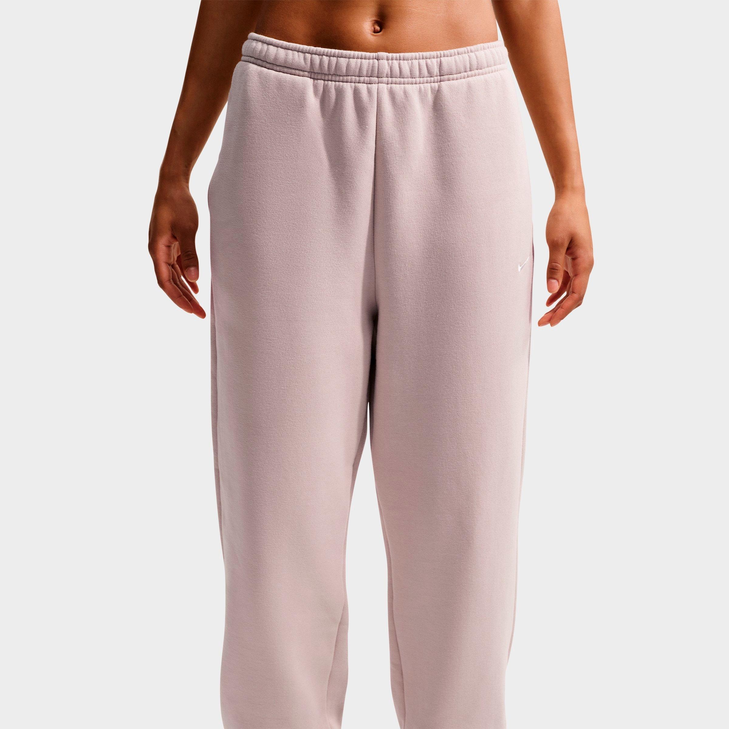 Women's Nithtke Studio Fleece Medium-Weight Camo High-Rise Oversized Cuffed Pants - Cream II/Sail