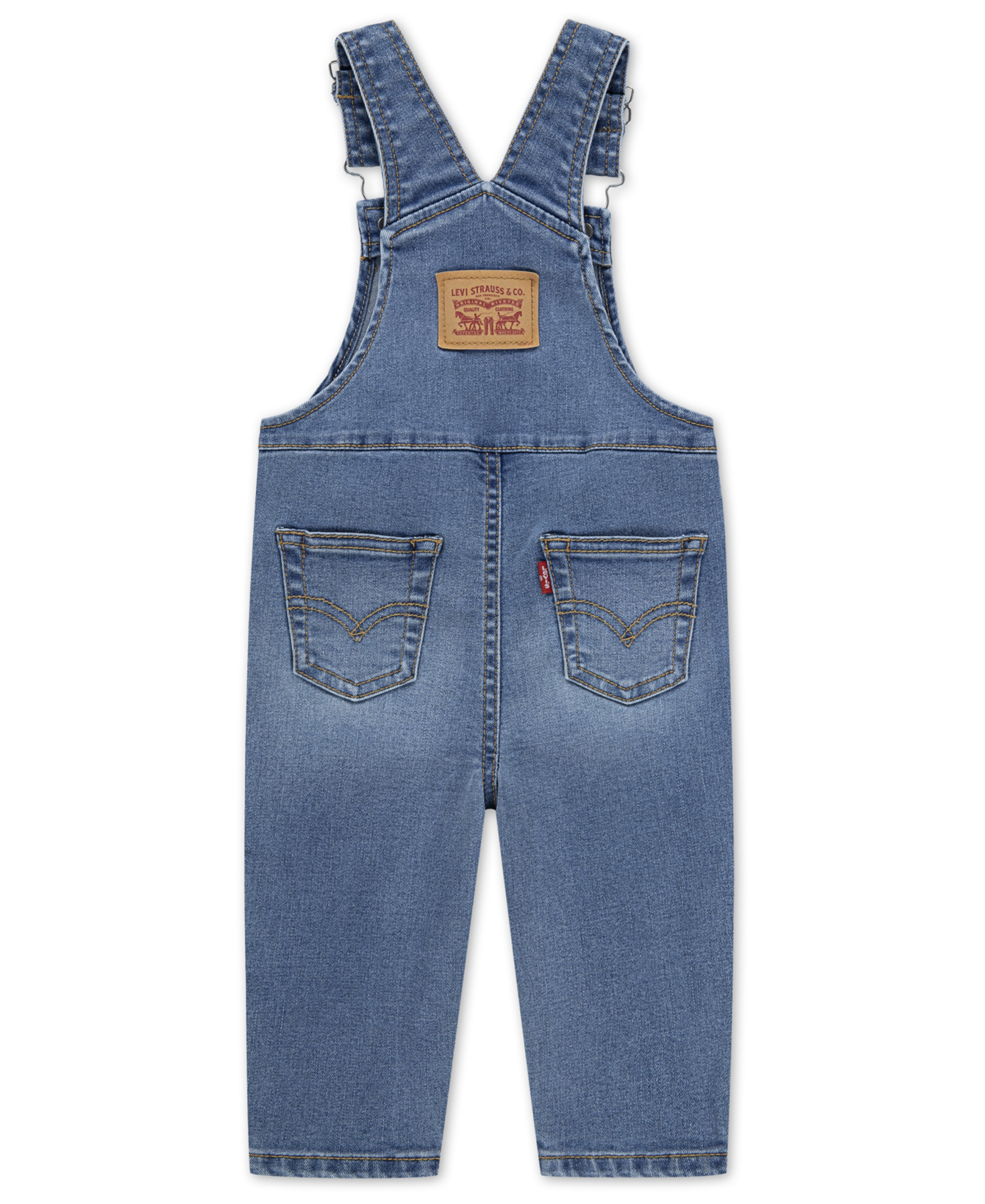 Levi's Baby Boys' Loose Tapered Overalls - Indigo