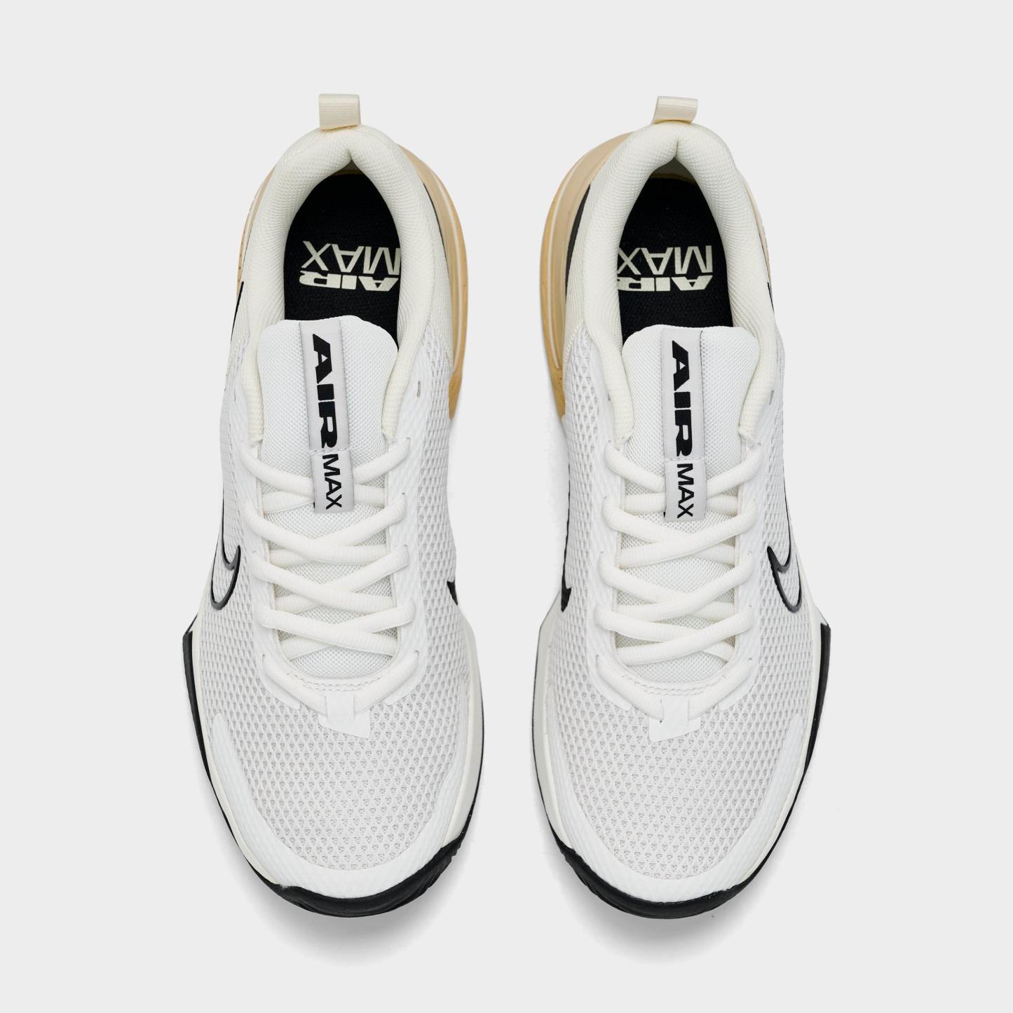 Men's Nithtke Air Max Alpha Trainer 6 Training Shoes - Part 1 - Sail/Coconut Milk/Team Gold/Black - Top view
