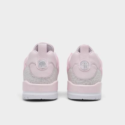 Women's Jordan Spizike Low Casual Shoes - Pearl Pink/Wolf Grey/White - view 4