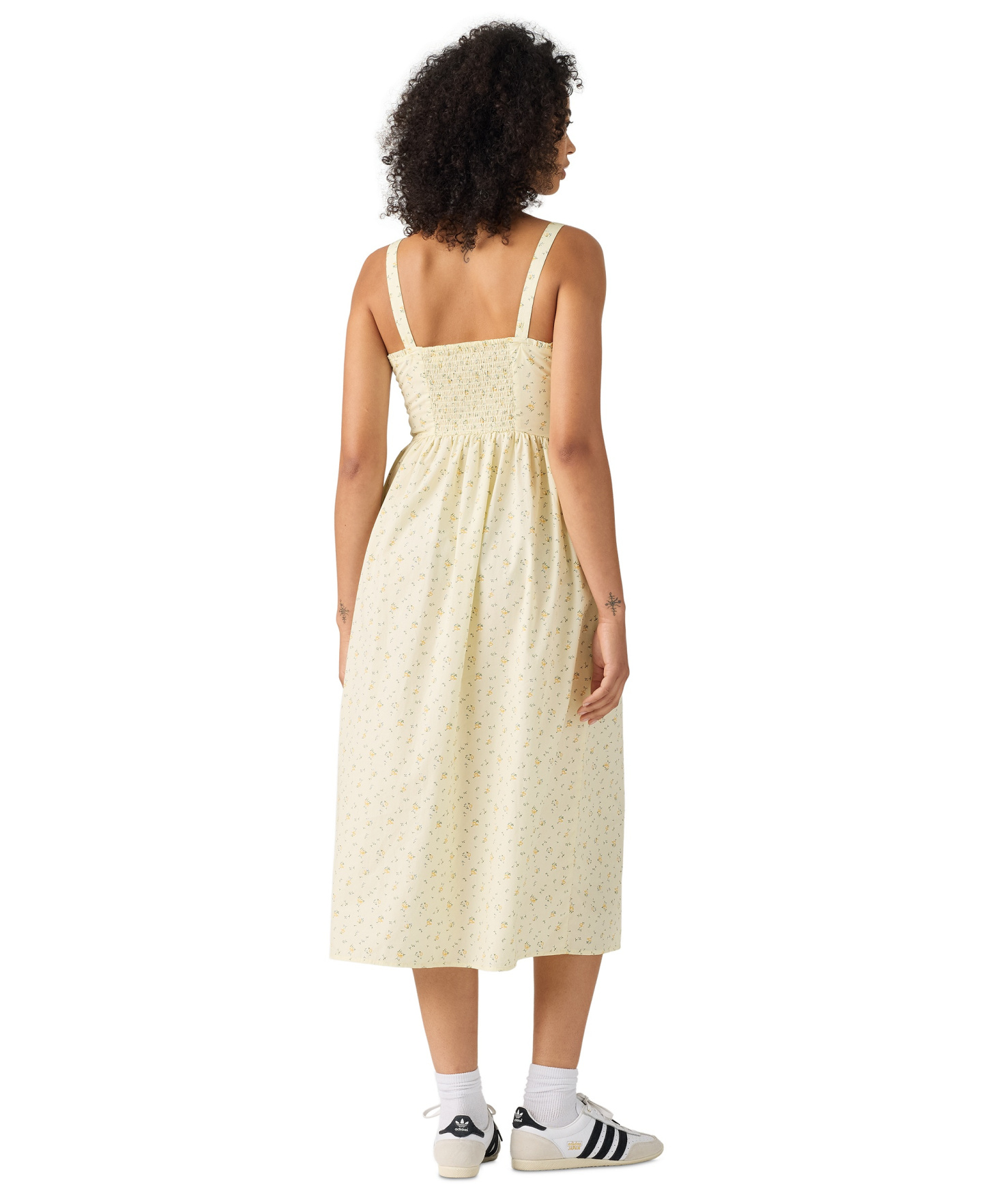 Levi's Women's Delphine Sleeveless Dress - Isabel Floral V2 Pear Sorbet