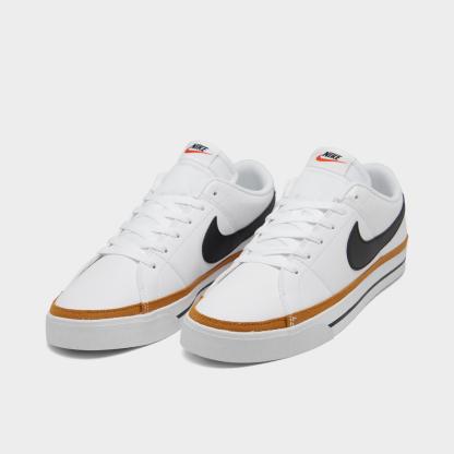 Men's Nike Court Legacy Next Nature Casual Shoes - White/Desert Ochre/Black