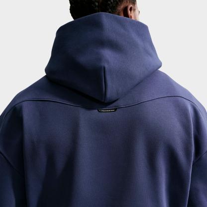 Men's Nithtke Standard Issue Therma-FIT Brushed Basketball Pullover Hoodie - Midnight Navy/Pale Ivory