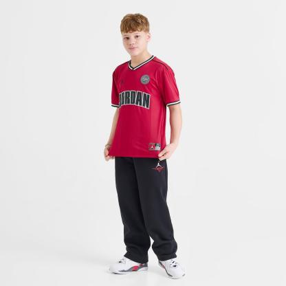 Boys' Big Kids' Jordan Soccer Jersey - Gym Red - view 2