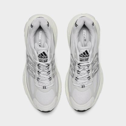 Men's adidas Adistar XLG 2.0 Casual Shoes - Grey/Silver Metallic/Grey - view 5