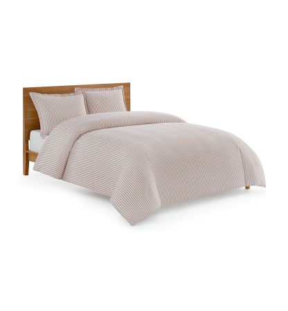 Anders Cotton Comforter Set - Sandalwood