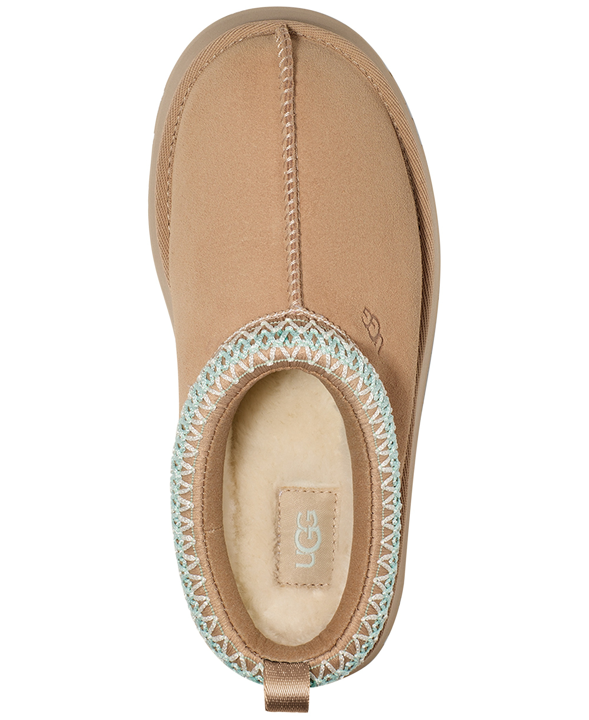 UGG® Kids Tazz Slip-On Clog Slippers - Sand