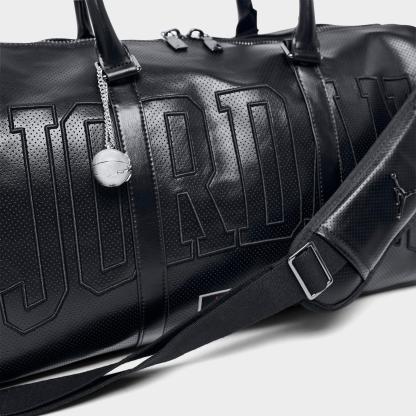 Jordan Monogram Duffel Bag (25L) - Black - view 6