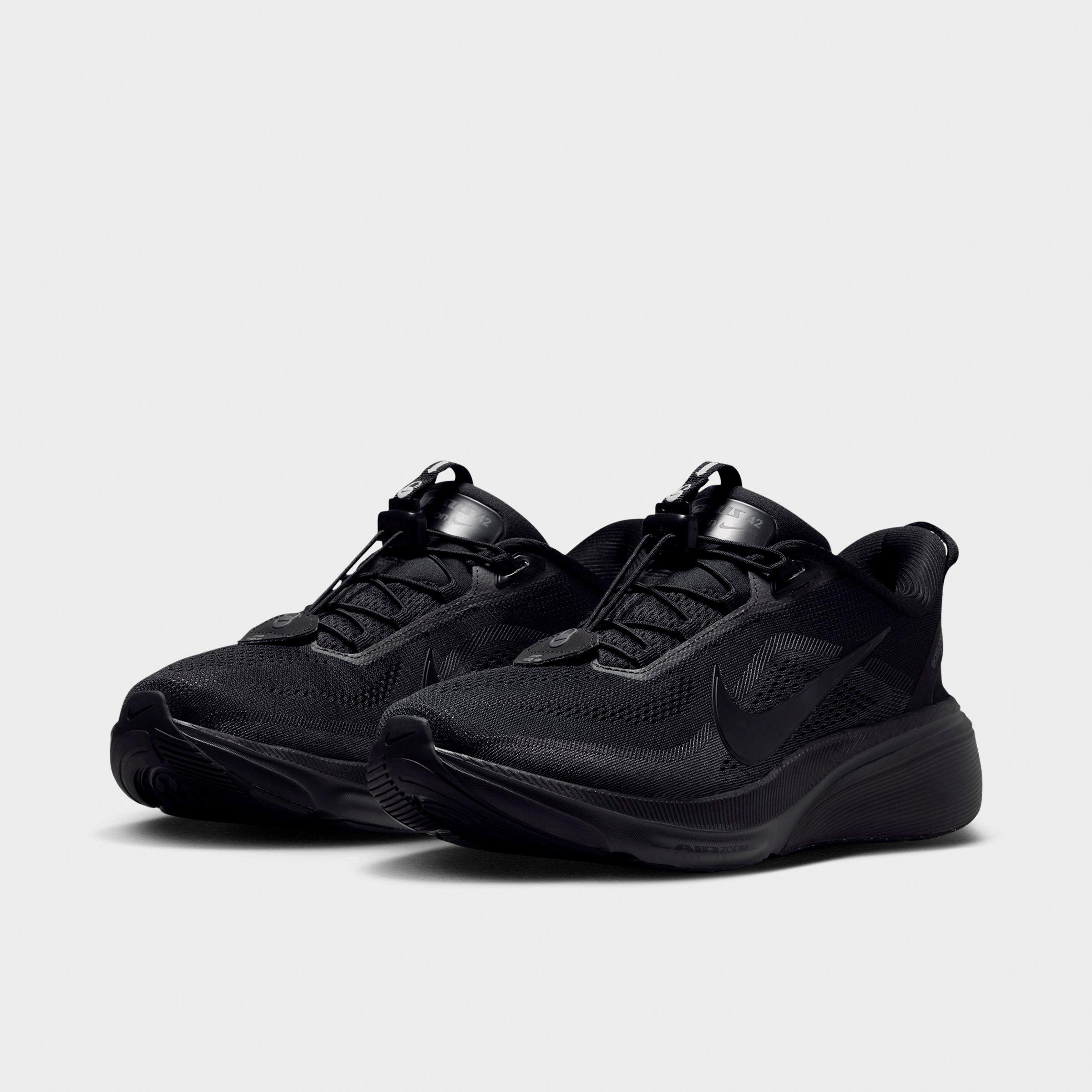 Men's Nithtke Pegasus 42 EasyOn Running Shoes - Black/Anthracite/Black - Both shoes facing left