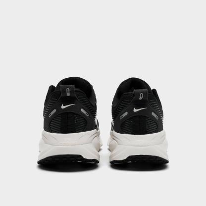 Women's Nithtke Vomero 18 Running Shoes - Part 1 - Black/Coconut Milk/Light Iron Ore/Summit White - Back view
