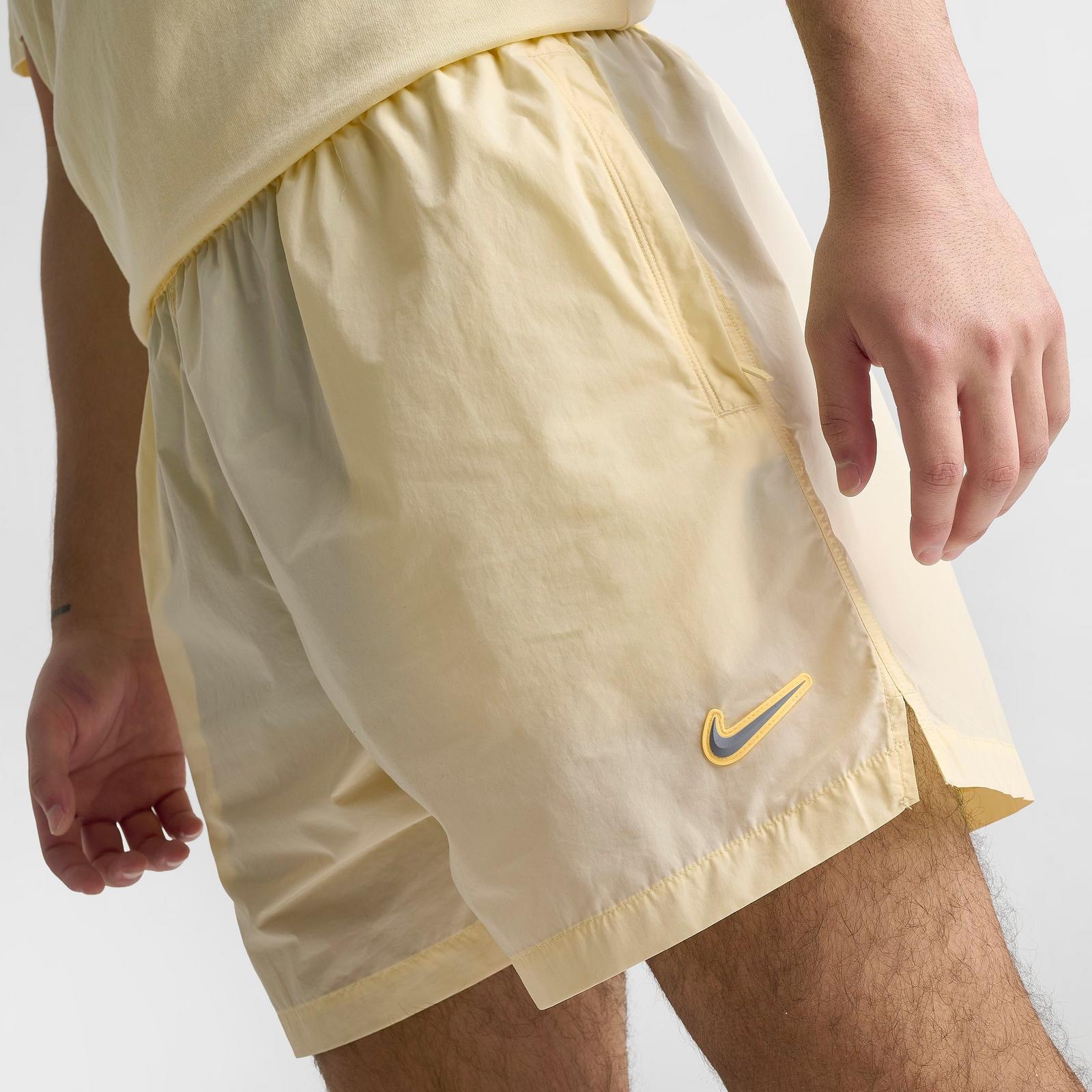 Men's Nike NOCTA Cardinal Nylon Shorts - Alabaster/Stealth