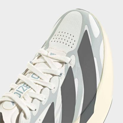 Women's adidas Adizero EVO SL Exo Running Shoes - Part 1 - Cloud White/Grey Four/Wonder Silver - Detail shot