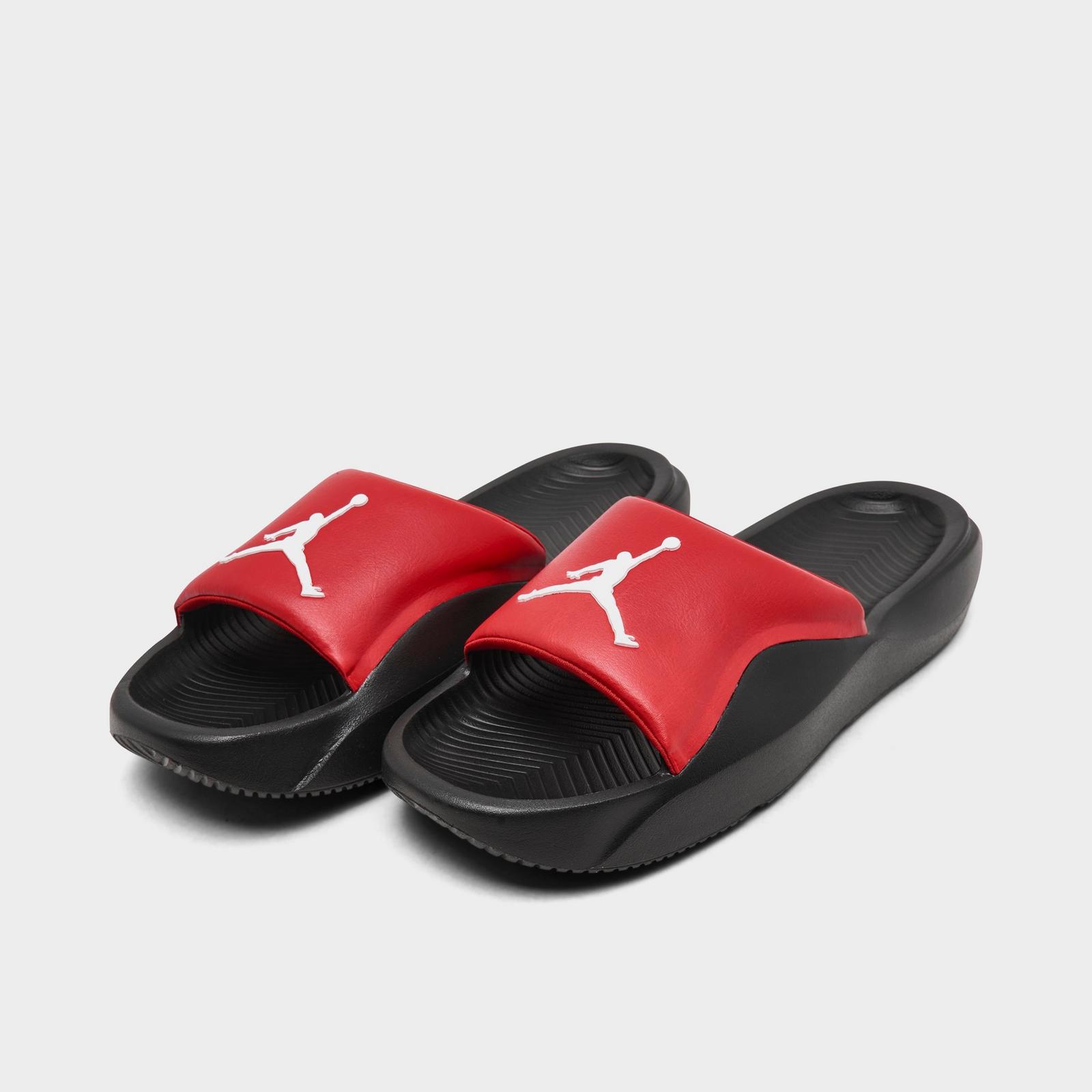Men's Jordan Franchise Slide Sandals - Varsity Red/Black/White - view 2