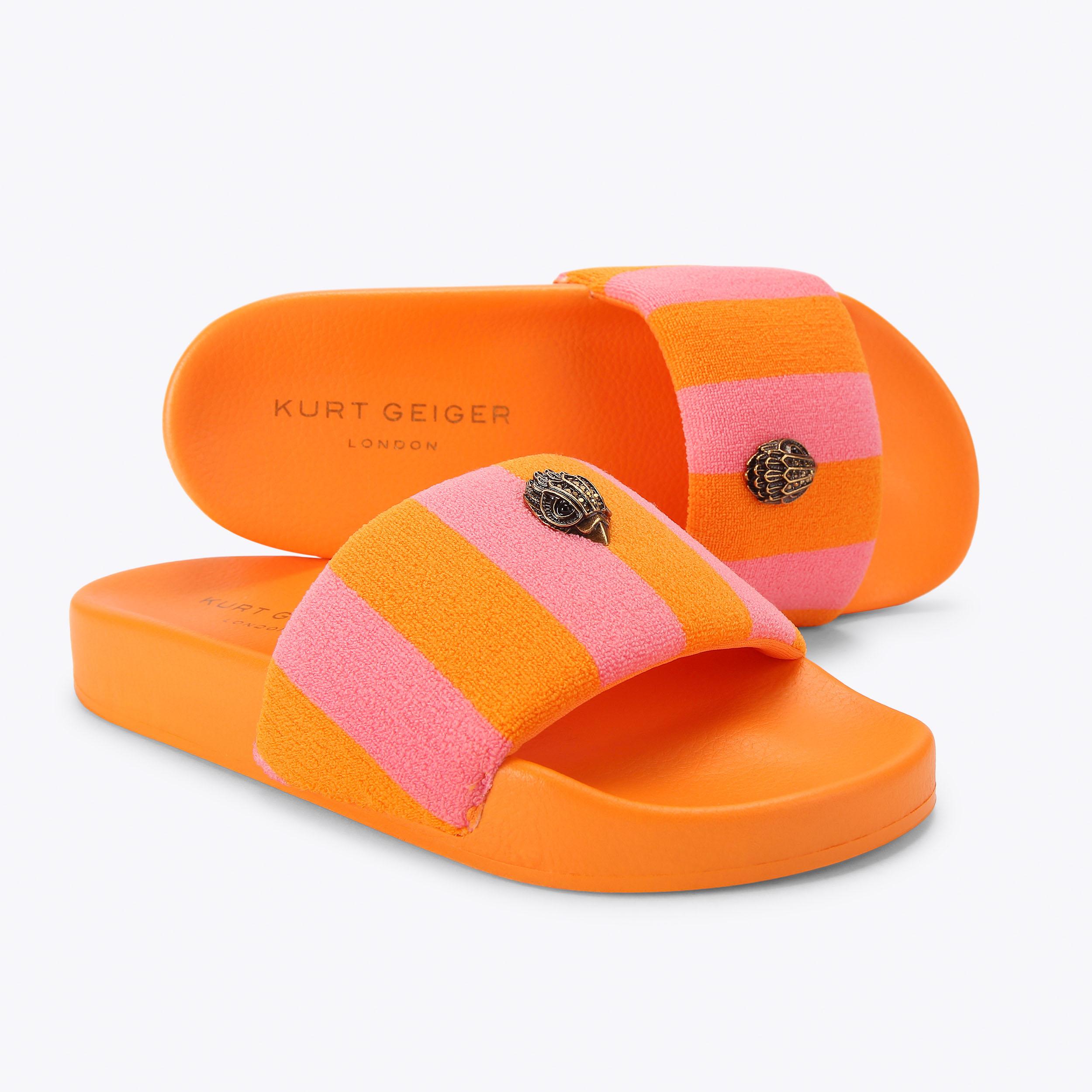 Kurt Geiger London Kurt's Cabana Meena Eagle Slide - Pink - view 4