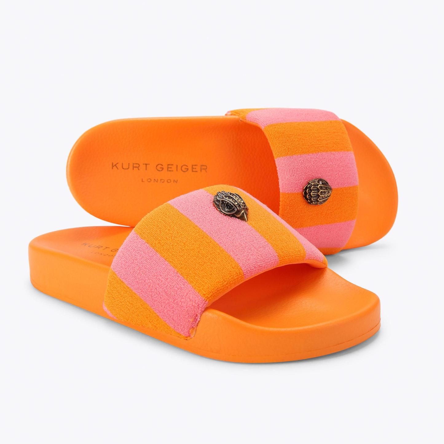 Kurt Geiger London Kurt's Cabana Meena Eagle Slide - Pink - view 4