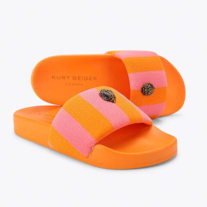 Kurt Geiger London Kurt's Cabana Meena Eagle Slide - Pink - view 4