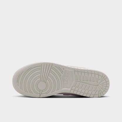 Big Kids' Air Jordan Retro 1 Low SE Casual Shoes - blocked design with elephant print Swoosh - view 6