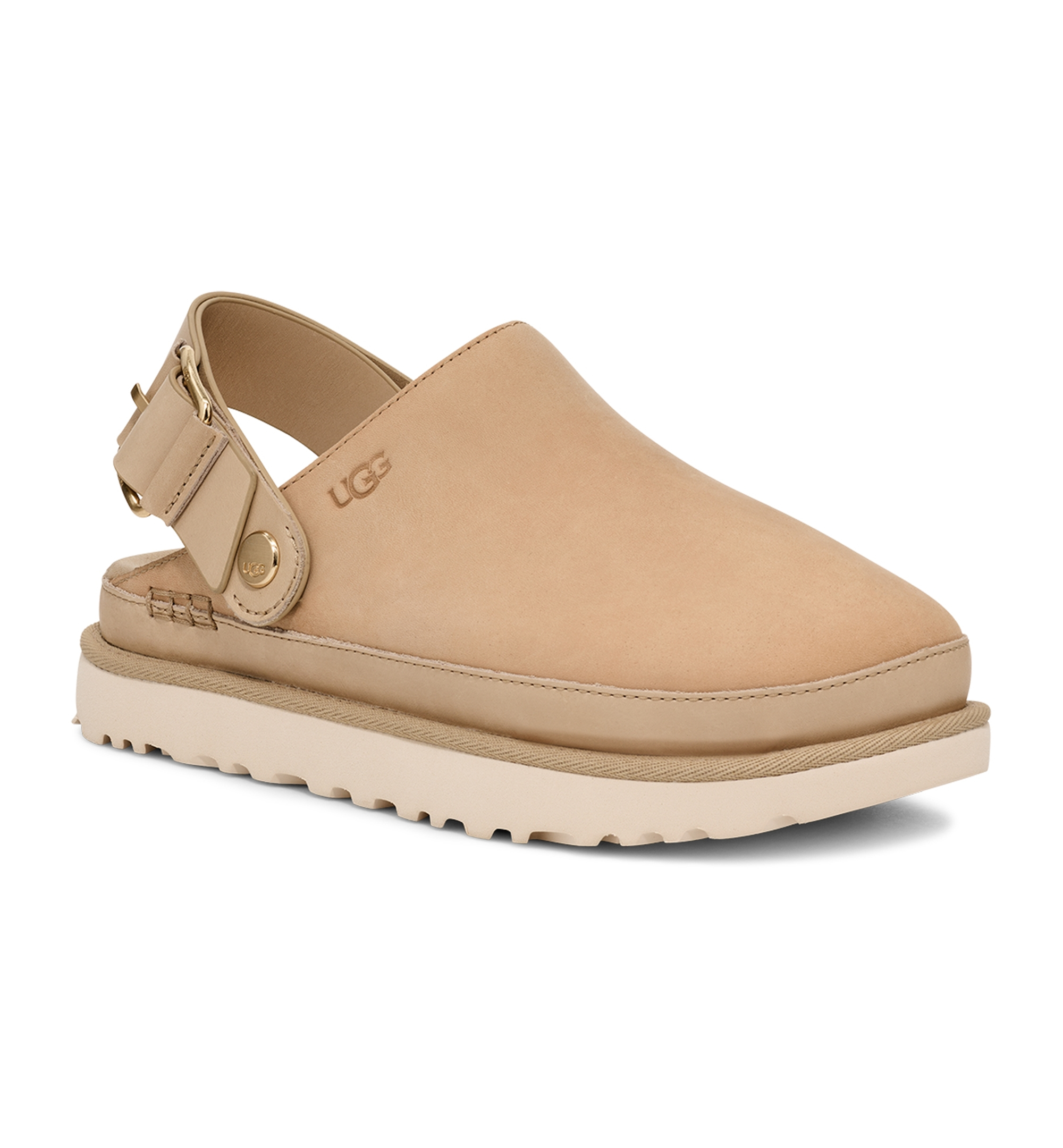 UGG® Women's Goldenstar Villa Round Toe Clogs - Mustard Seed