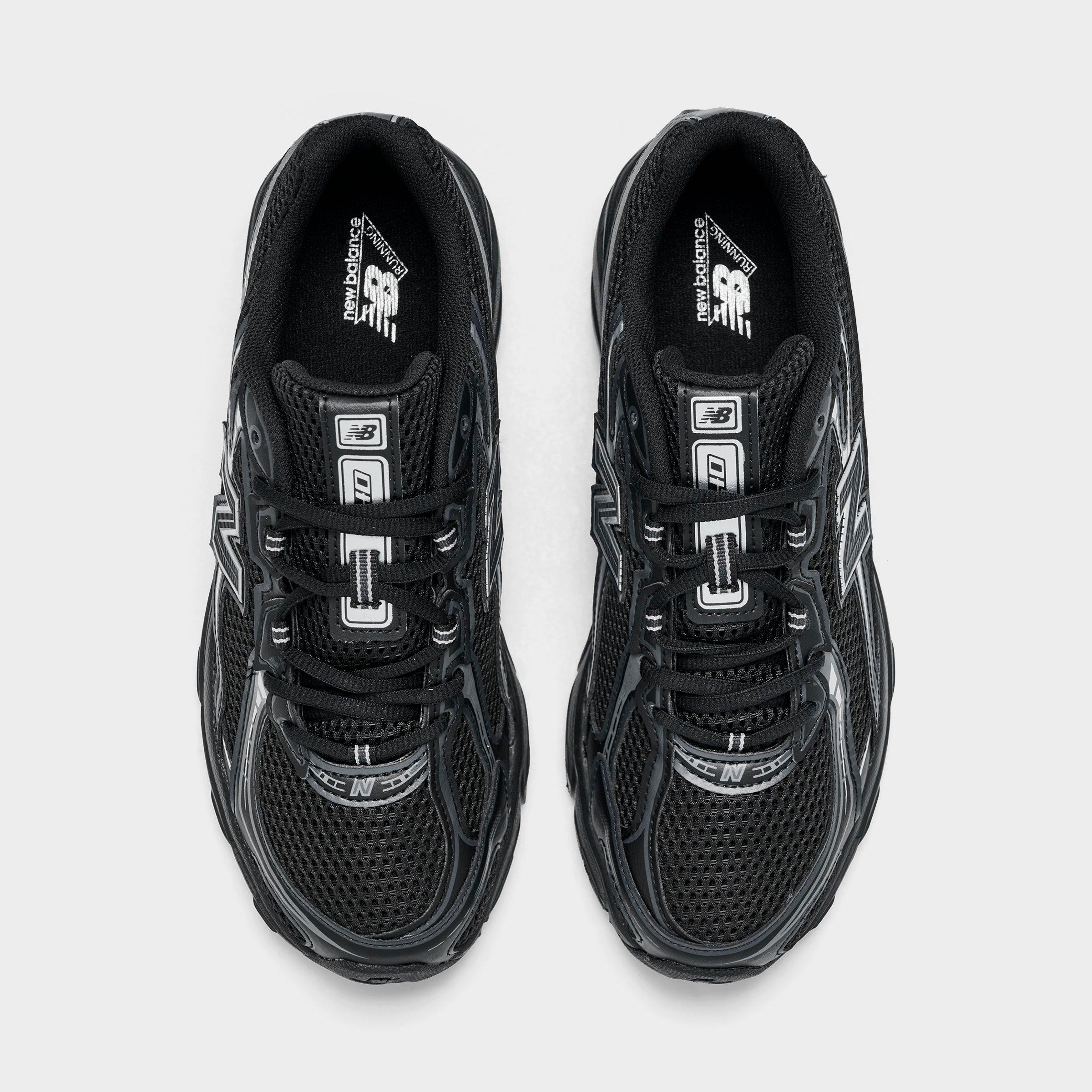 Big Kids' New Balance 740 Casual Shoes - Black/Silver Metallic - view 5