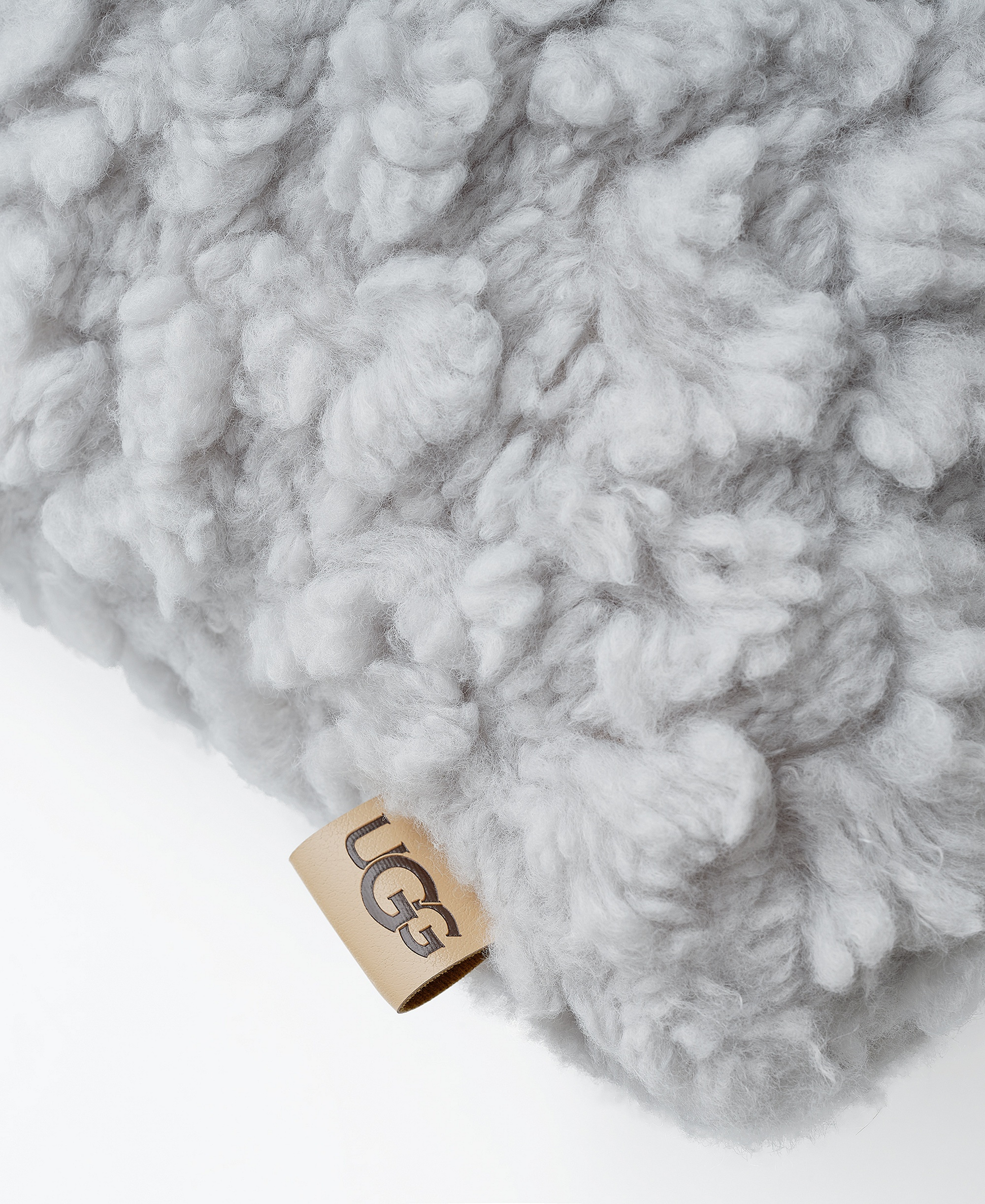 UGG® Shira Textured Decorative Pillow, 20" x 20" - Stone
