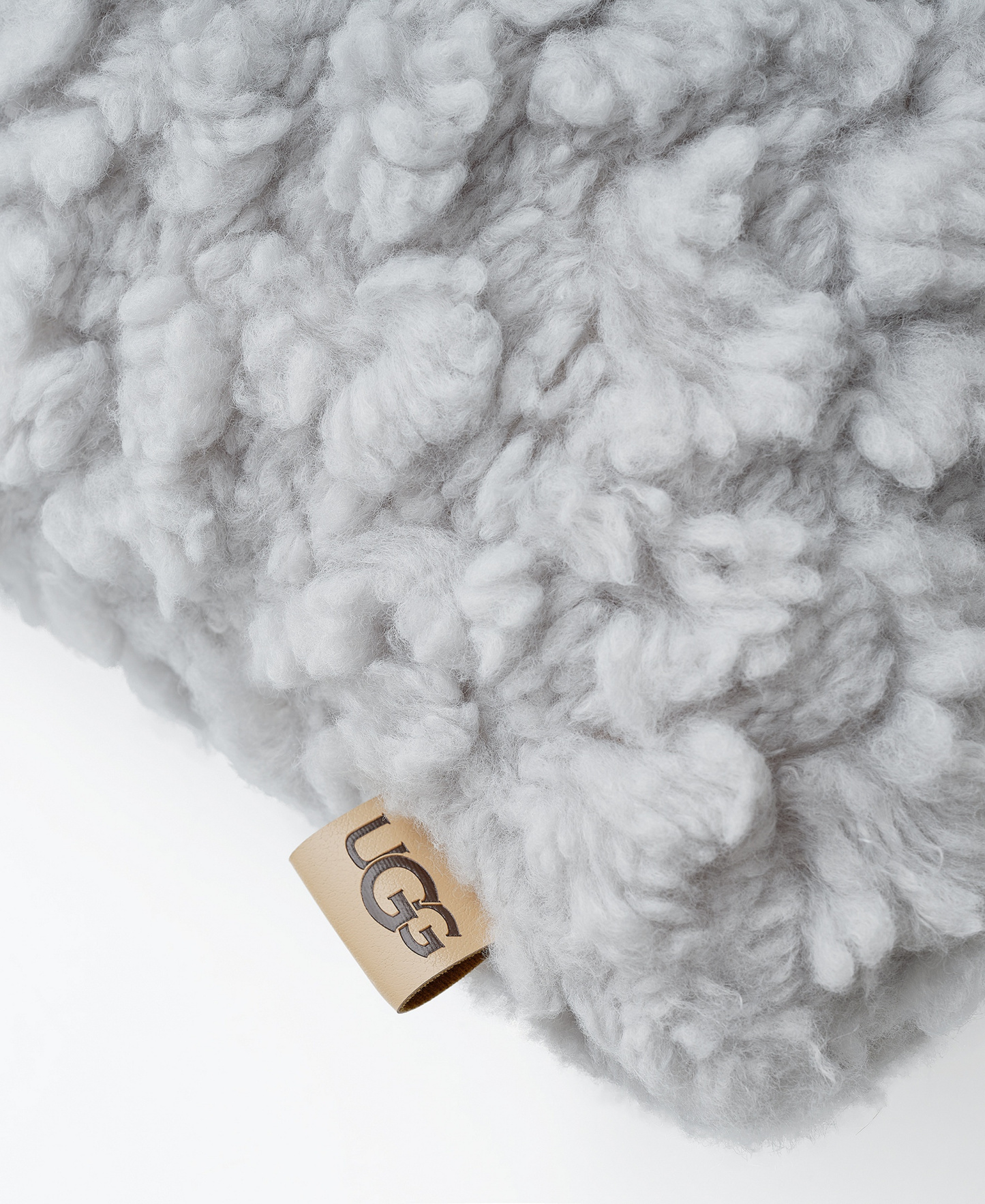 UGG® Shira Textured Decorative Pillow, 20" x 20" - Stone