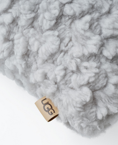 UGG® Shira Textured Decorative Pillow, 20" x 20" - Stone