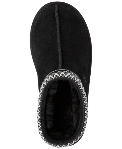 UGG® Kids Tasman II Clog Round Toe Slippers - Black