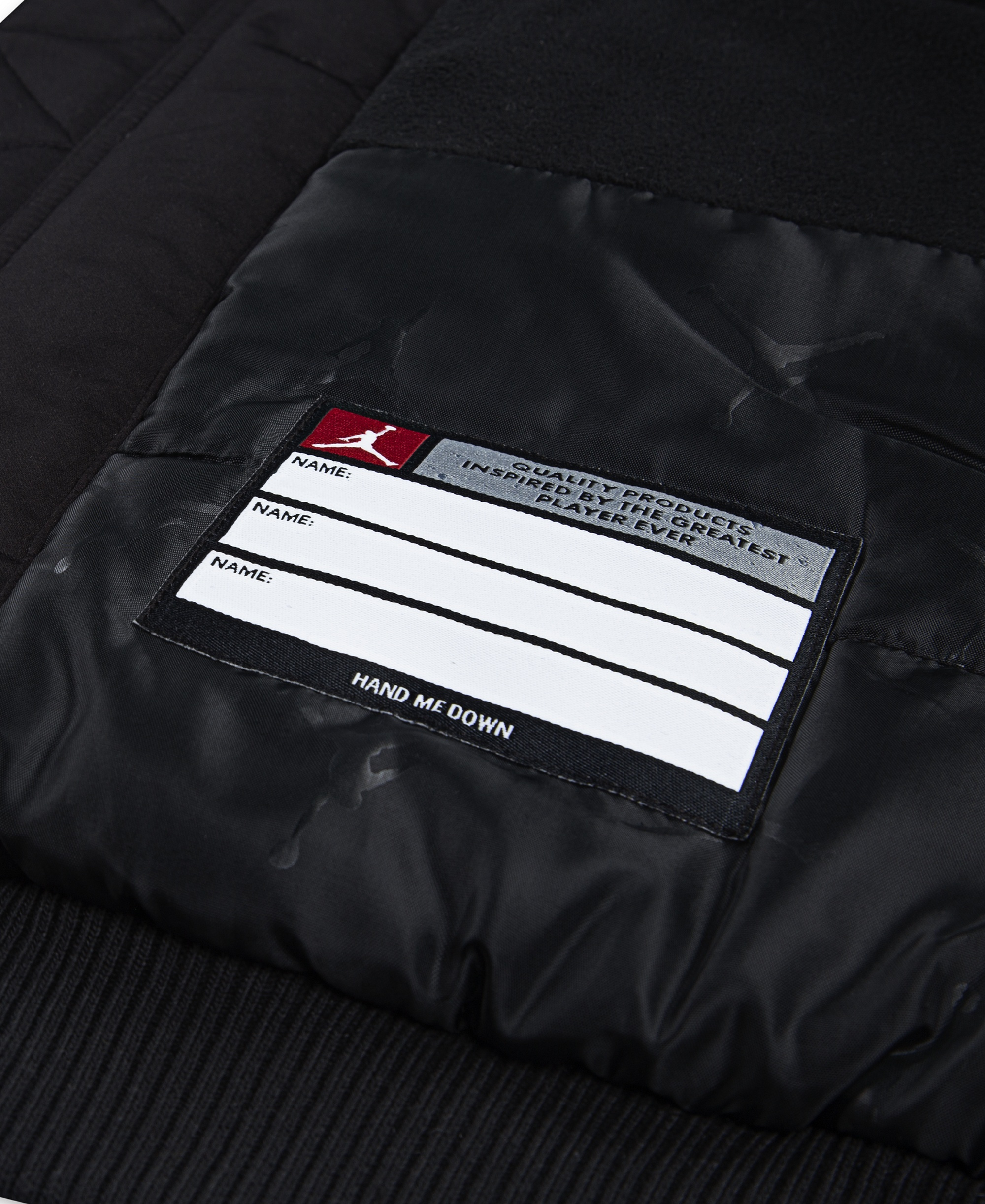 Jordan Boys' 8-20 Hooded Long-Sleeve Bomber Jacket - Black