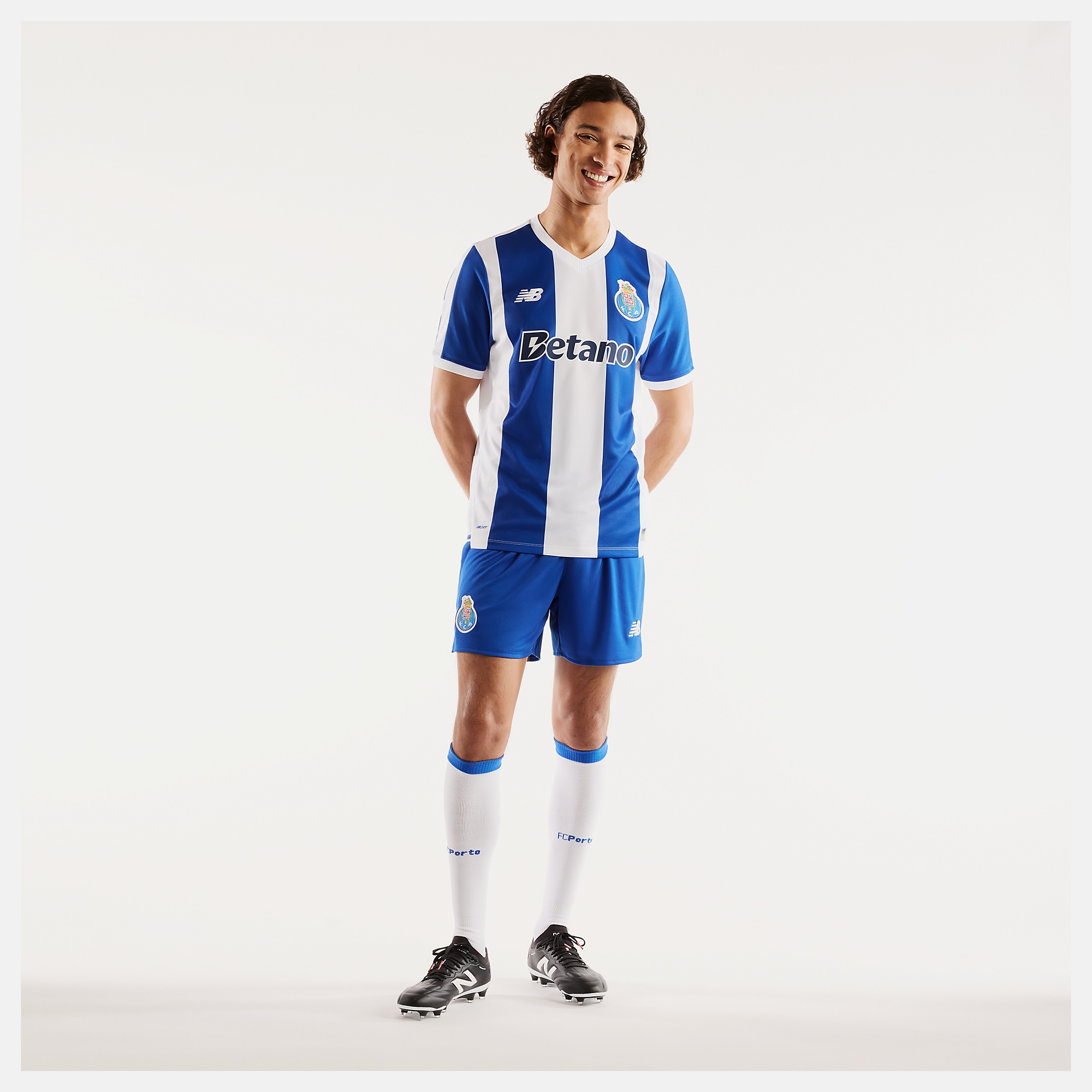 New Balance FC Porto 26/27 Home Short Sleeve Jersey, MT62A9YAHME