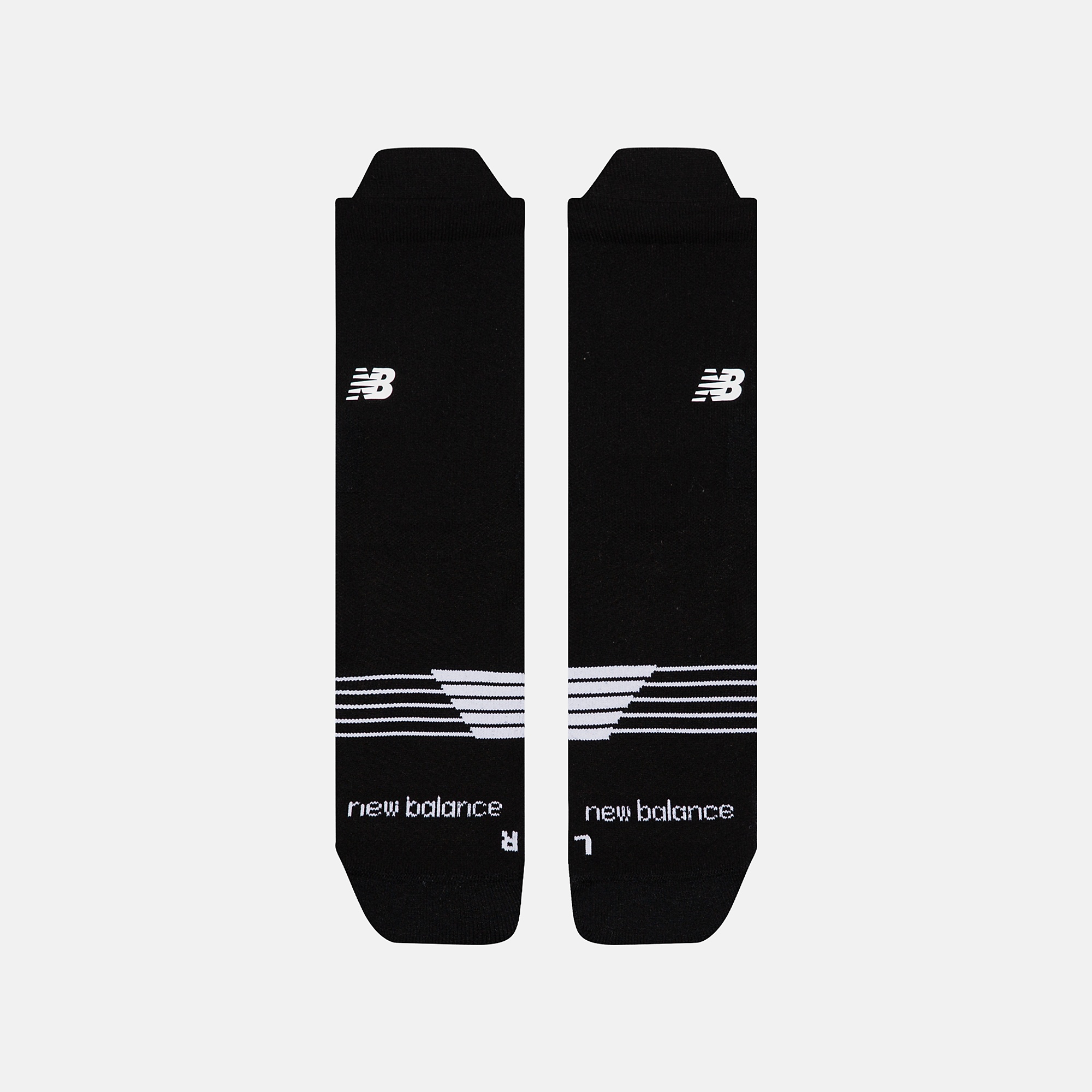 New Balance Pro Basketball Speed Crew Sock 1 Pair, LAS15302BK