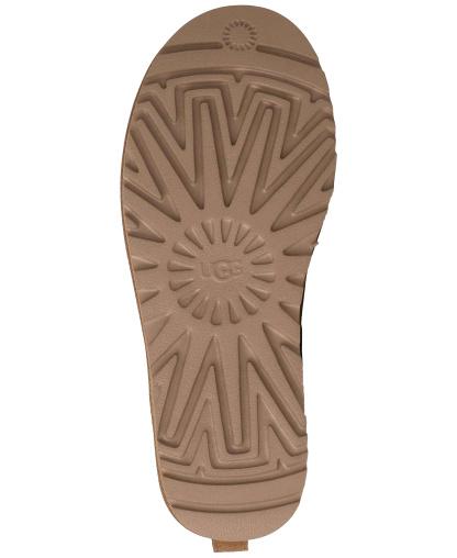 UGG® Kids' Classic Micro Slip-On Booties - Chestnut
