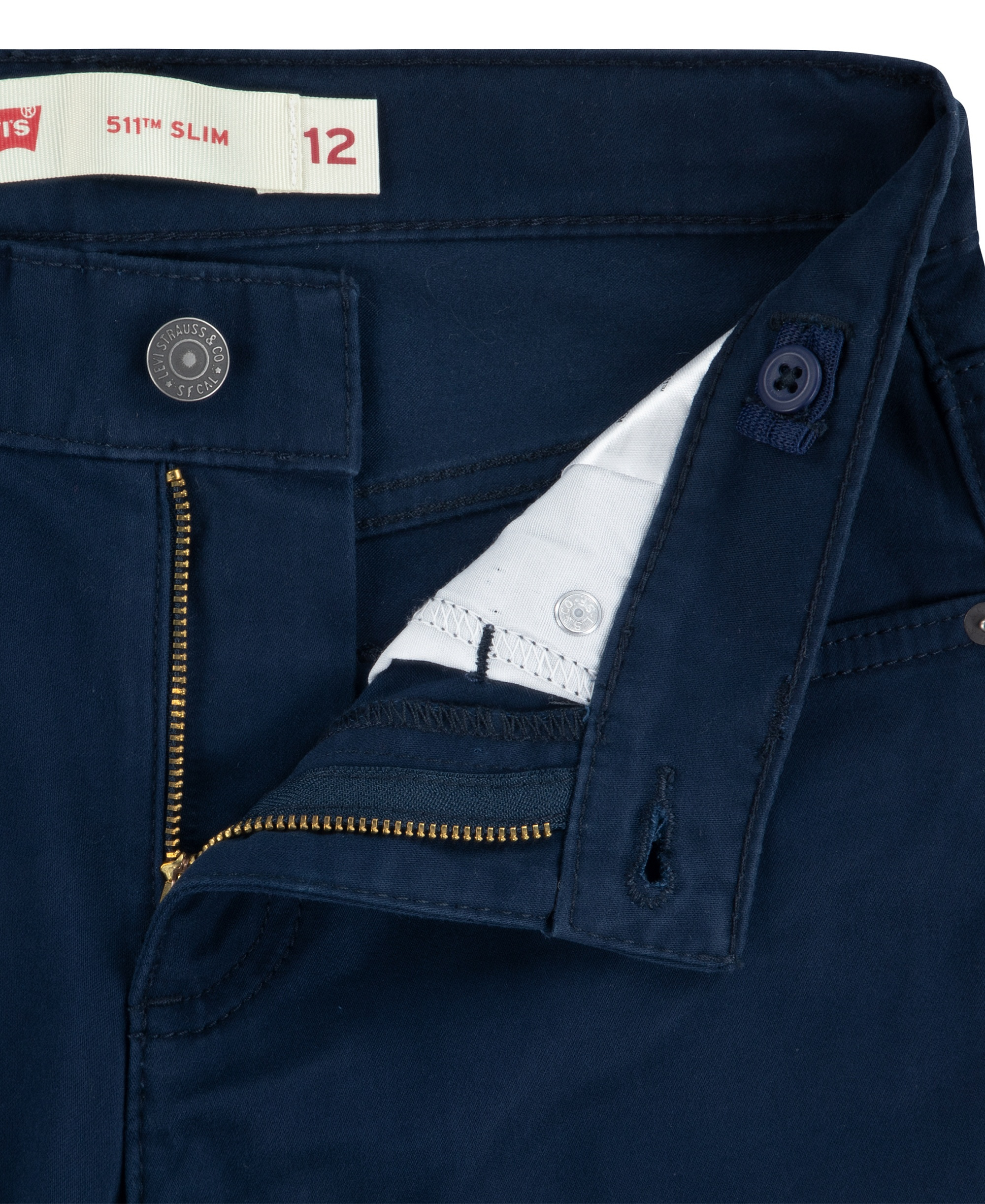 Levi's Boys' 8-20 511 Slim-Fit Sueded Pants - Dress Blues