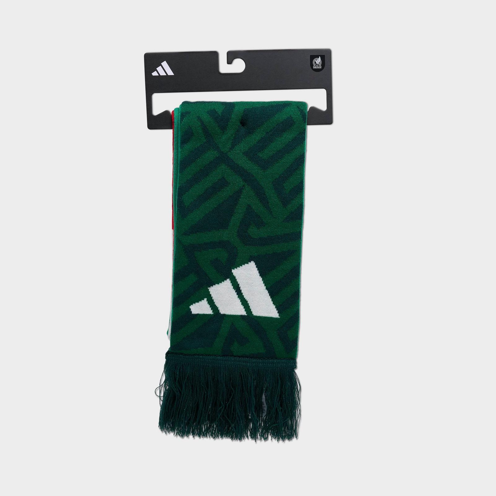 adidas FMF Mexico Scarf - Bold Green/Aurora Ivy - view 4