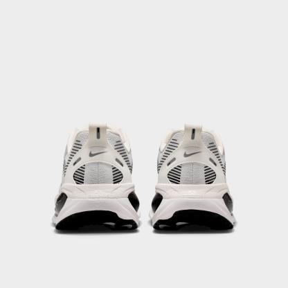 Men's Nithtke Vomero 18 Running Shoes - Part 2 - Summit White/Black/Off White/Metallic Silver - Back view