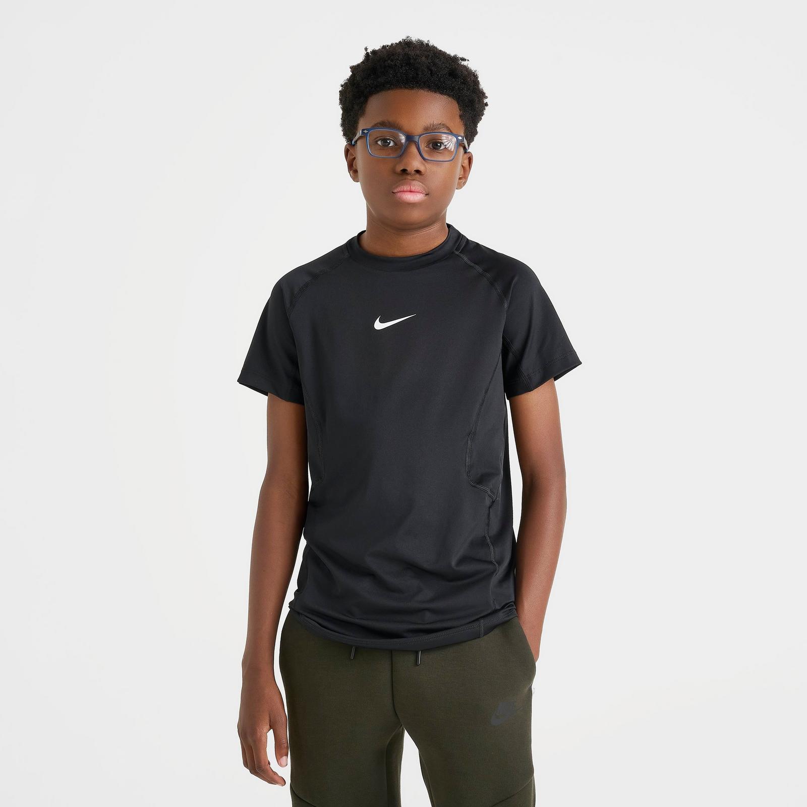 Boys' Big Kids' Nike Dri-FIT Pro T-Shirt - Black