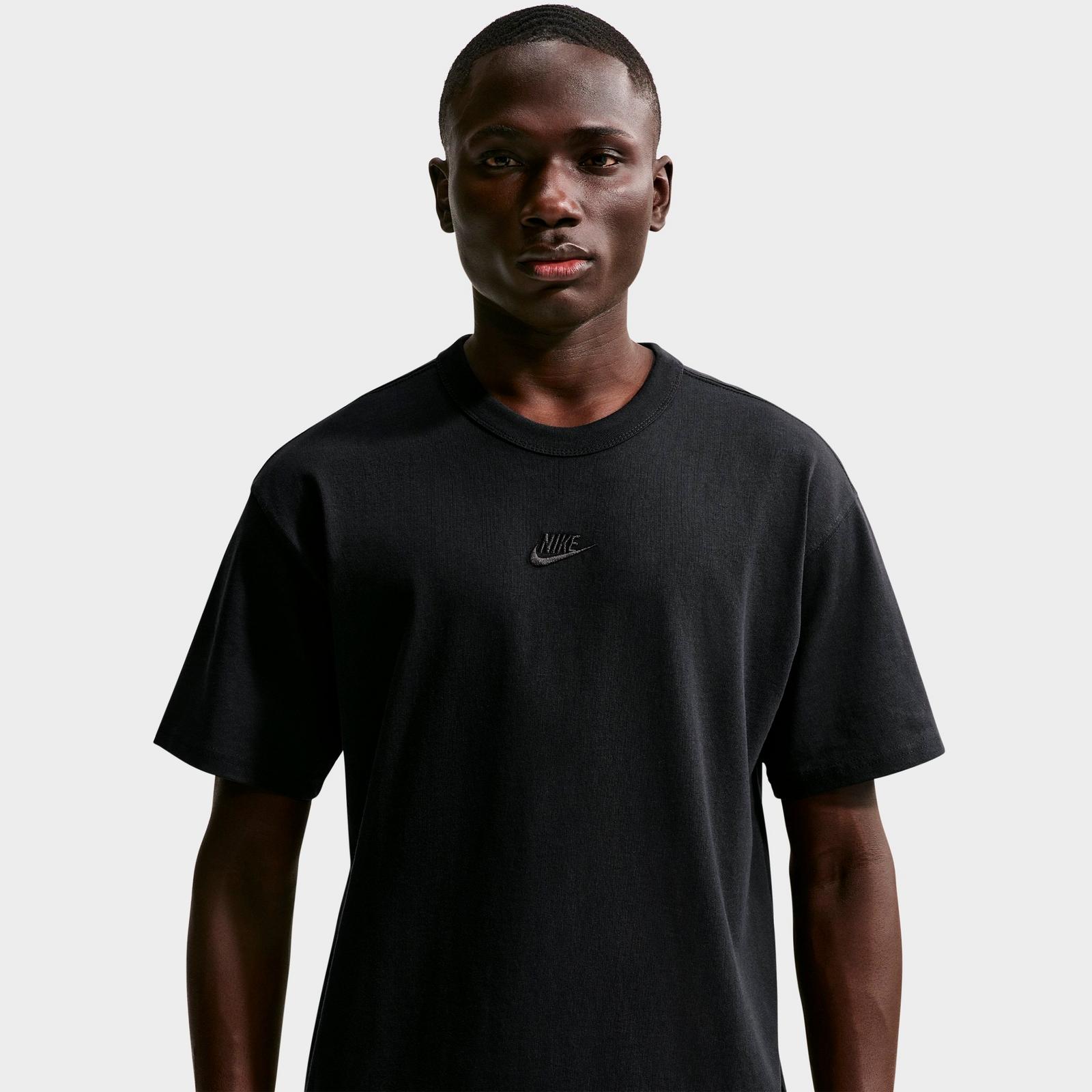 Men's Nike Sportswear Premium Essentials Futura T-Shirt - Black