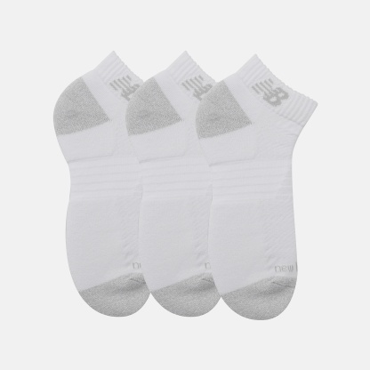 New Balance Active Low Cut Socks 3 Pack, LAS35205WT