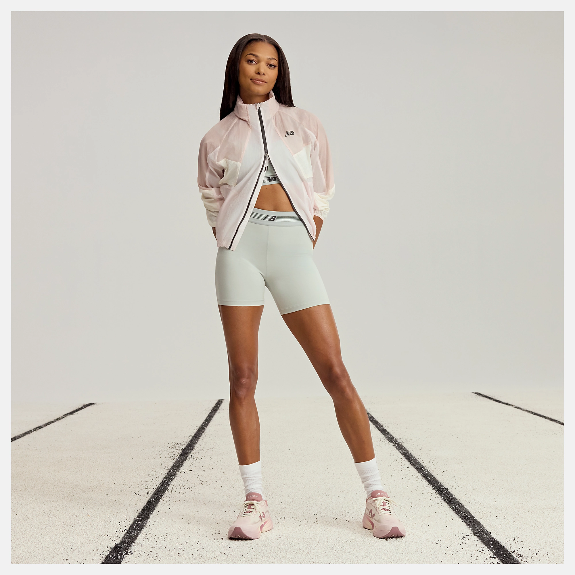 New Balance Gabby Thomas Signature Collection RC Jacket, WJ61G1Z0SST