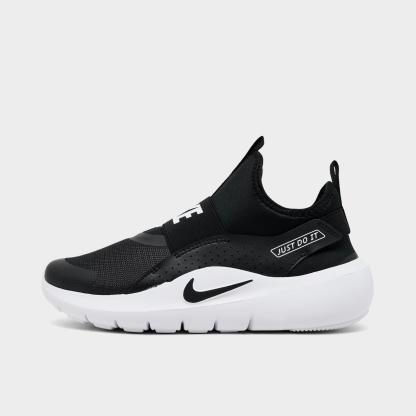 Little Kids' Nike Flex Runner 4 Running Shoes - Black/White/White/Black