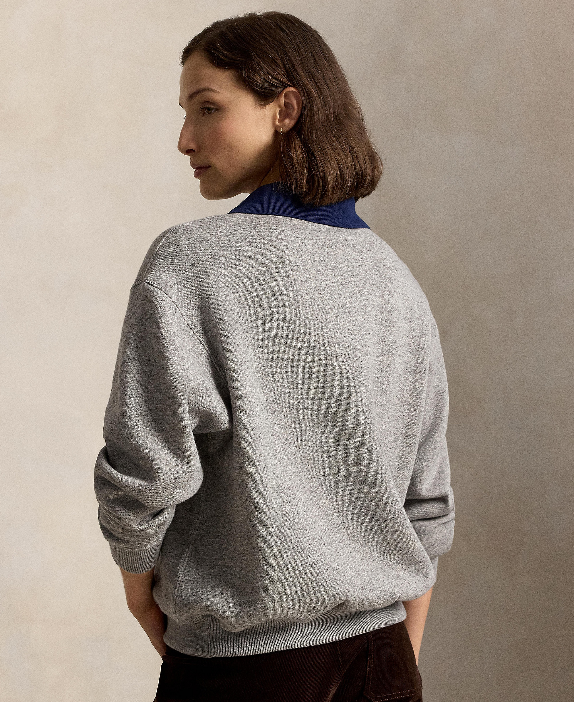 Polo Ralph Lauren Women's Crewneck Sweatshirt - Dark Vintage Heather