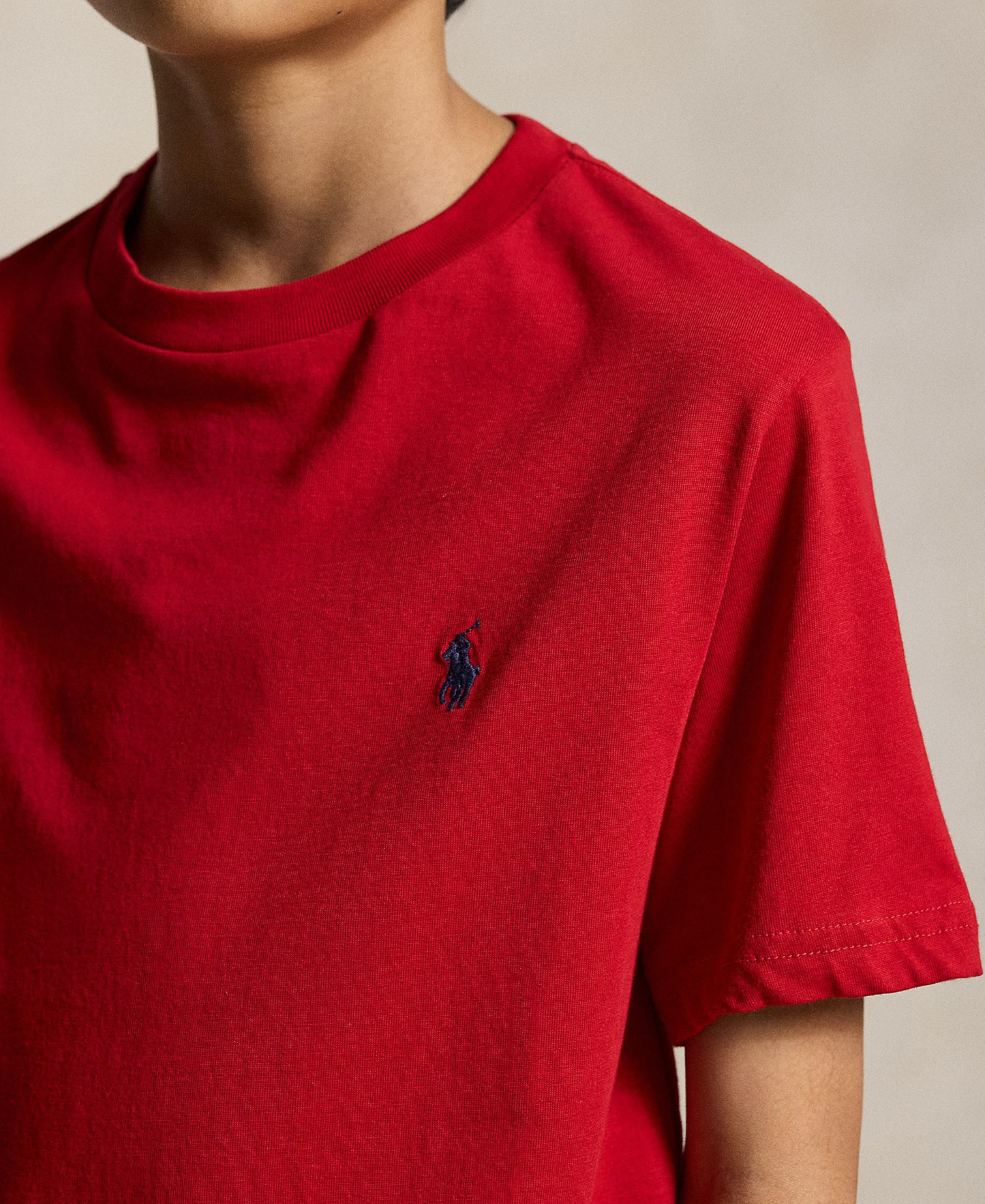 Polo Ralph Lauren Boys' 8-20 Cotton Jersey Crewneck T-Shirt - Rl 2000 Red