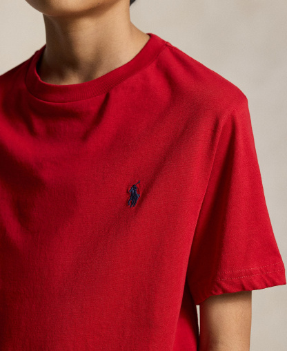Polo Ralph Lauren Boys' 8-20 Cotton Jersey Crewneck T-Shirt - Rl 2000 Red
