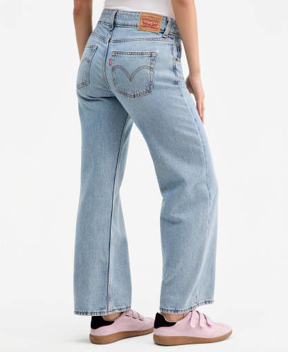 Levi's Women's Super-Low Double-Button Relaxed-Fit Denim Jean - Twisted Vibe