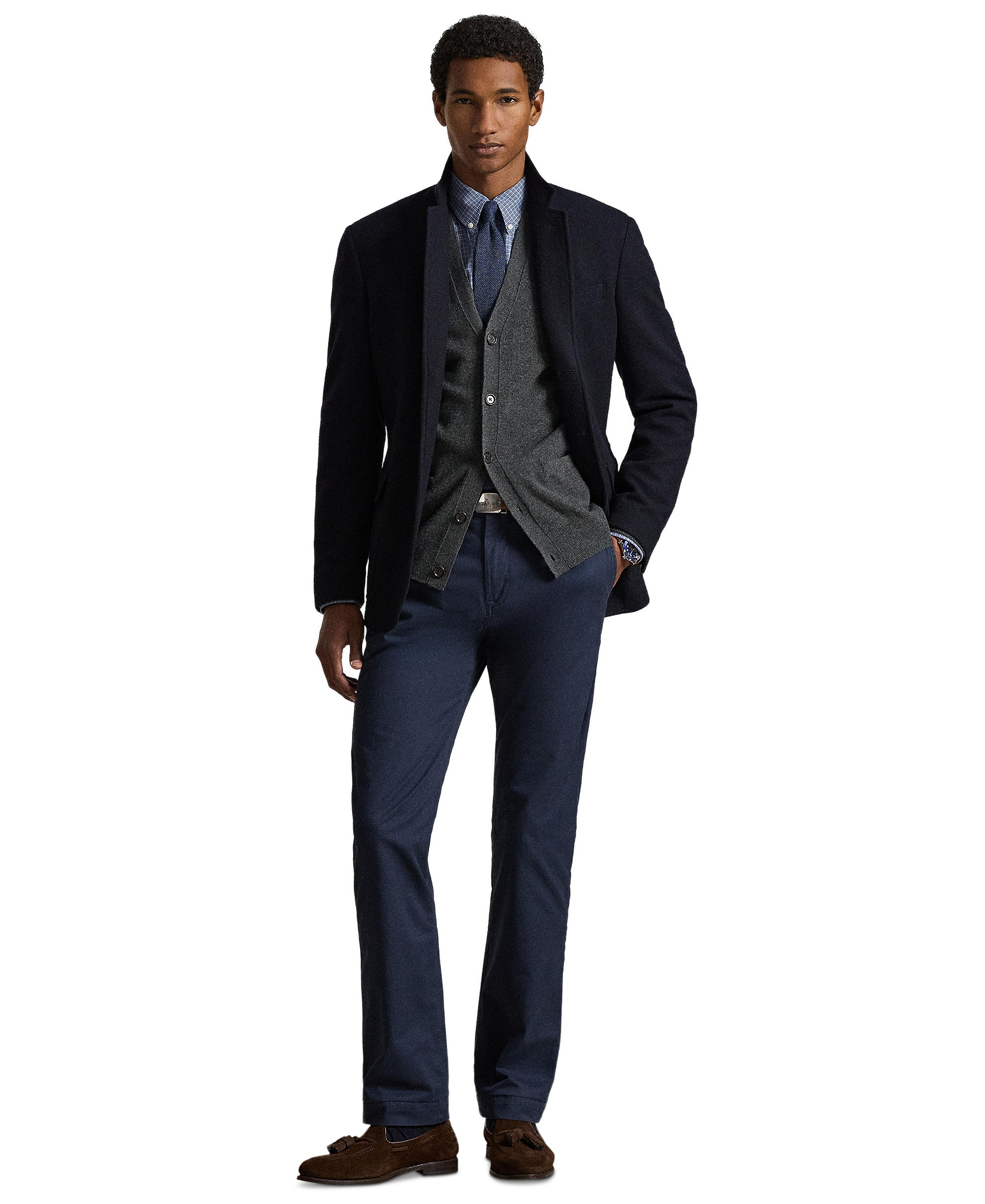 Polo Ralph Lauren Men's Stretch Classic-Fit Chino Pants - Nautical Ink