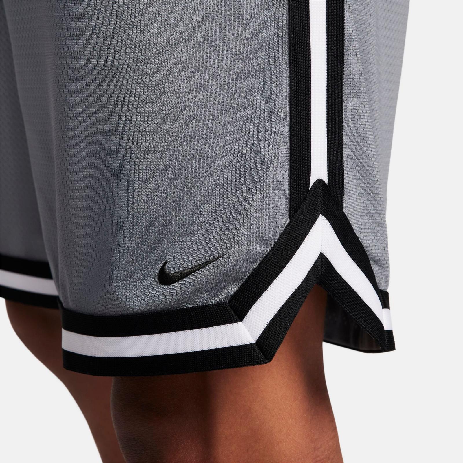 Men's Nike DNA Dri-FIT 8" Basketball Shorts - Cool Grey/Black/Black