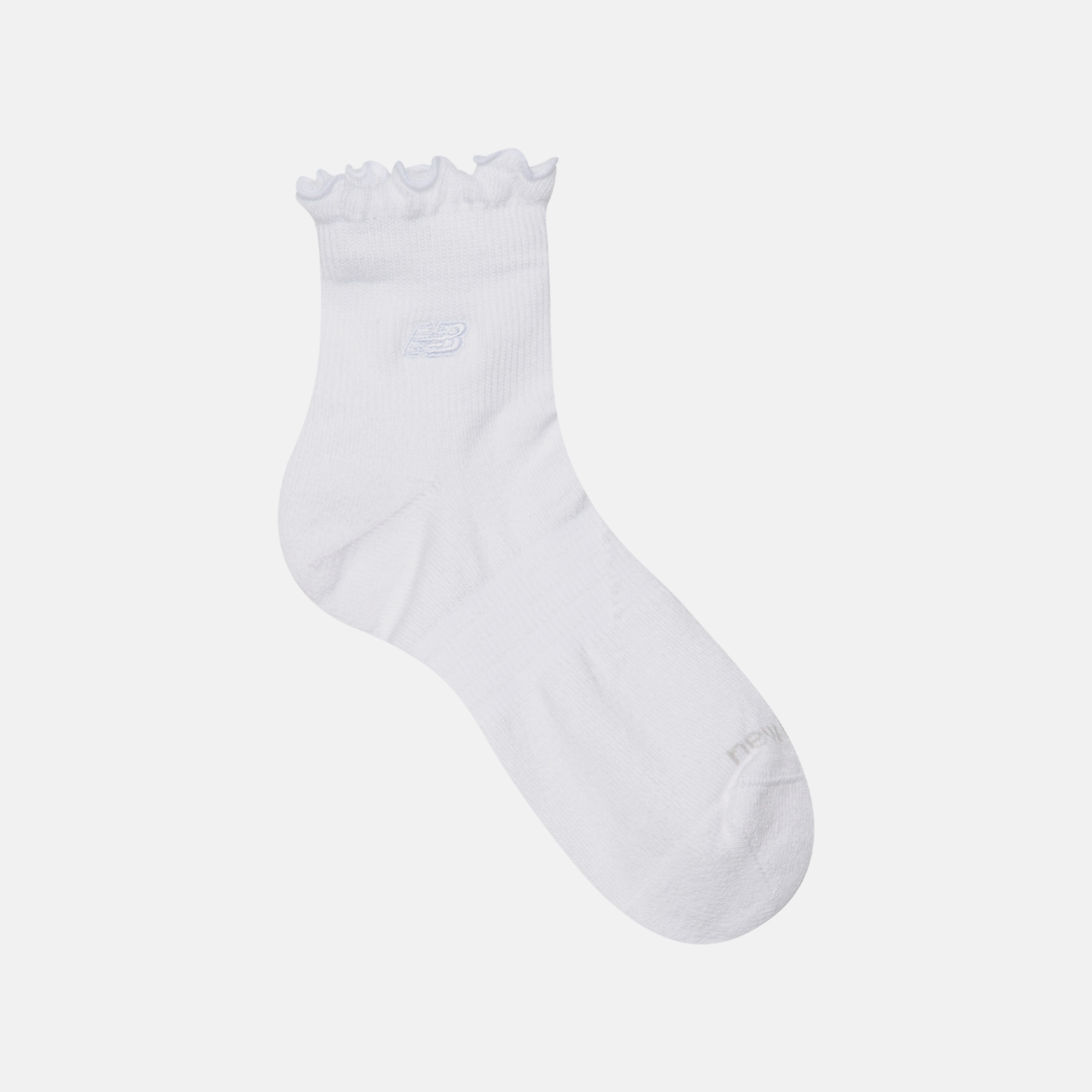 New Balance Active Premium Ruffle Socks 1 Pair, AC91431WT